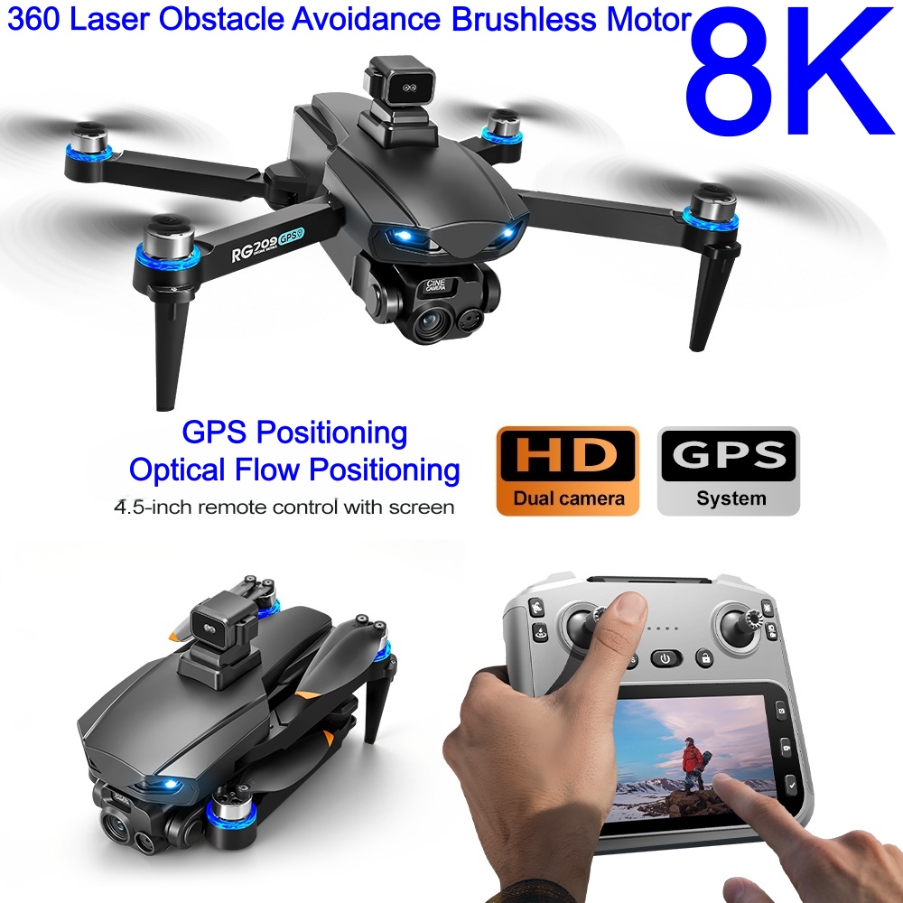 Rc Helicopter Electric - НОВЫЙ дрон 8K с HD-камерой, лазерное