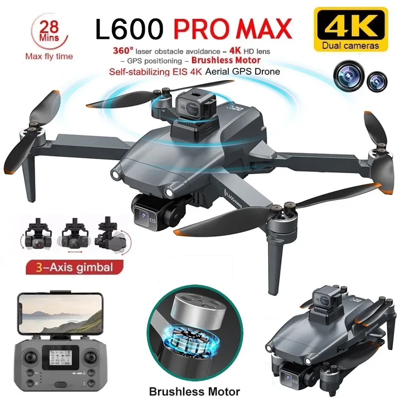 L600 PRO MAX GPS Дрон Професси – обзор и цена Rc Helicopter Electric