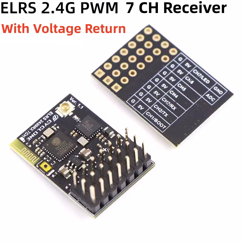 ELRS 2,4G PWM 7CH 6CH CRSF при – обзор и цена Rc Helicopter Remote Control