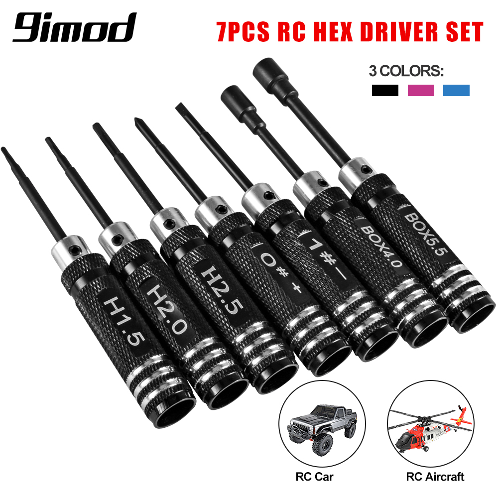 9IMOD Набор шестигранных отвер – обзор и цена Rc Helicopter Tool Kit